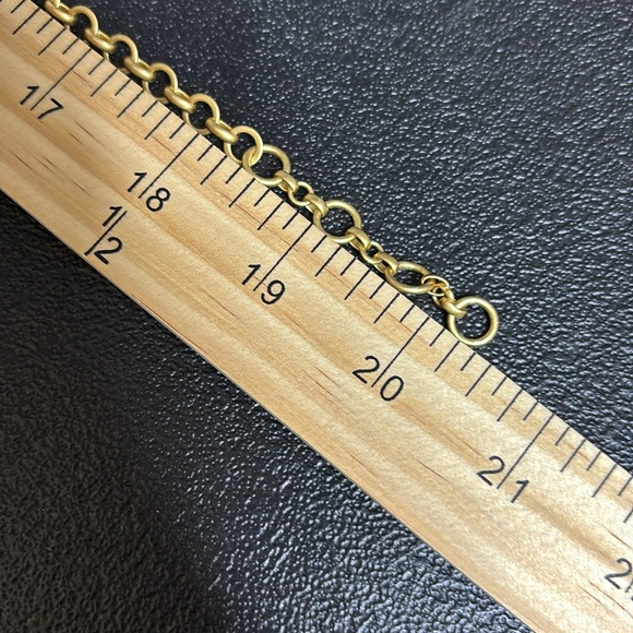 J. Crew Clear Rhinestone Boho Statement Jewelry Necklace - Picture 9 of 9